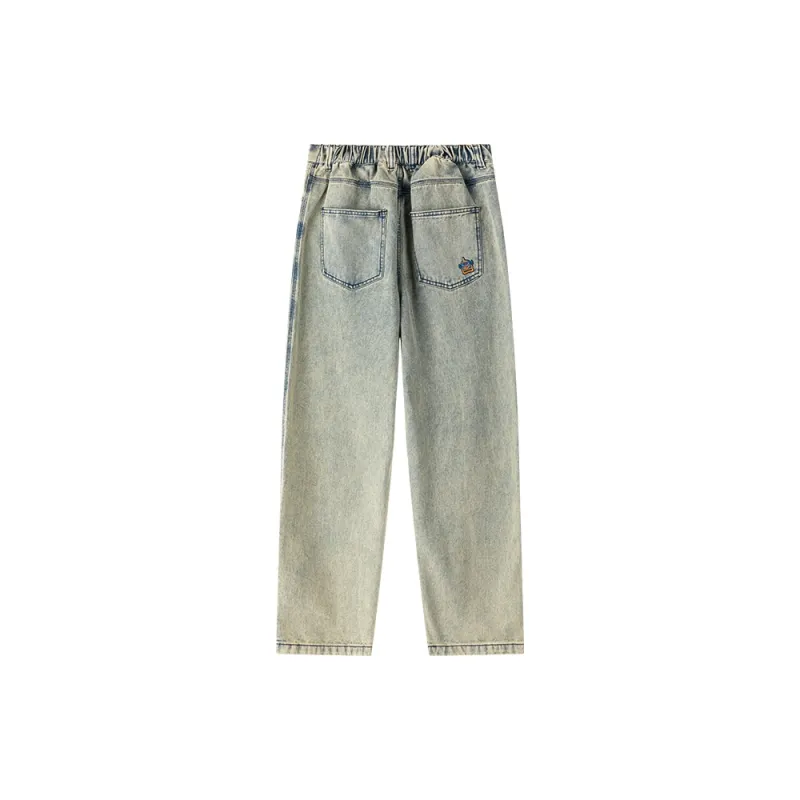 Rabbit House Spring And Fall Jeans Men's-1