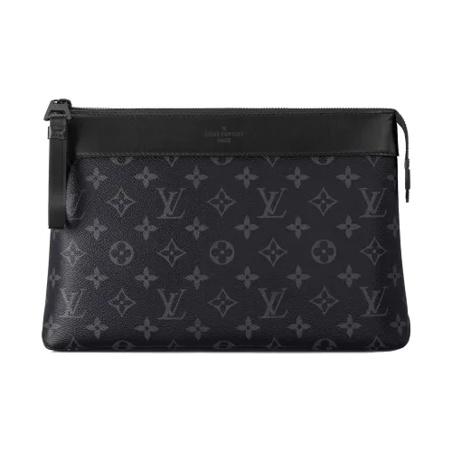 LOUIS VUITTON Pochette Voyage Souple Monogram Eclipse