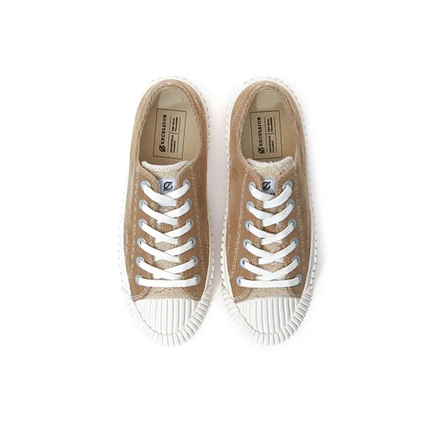 Excelsior Canvas Shoes Unisex Low Top Dijon Yellow-3
