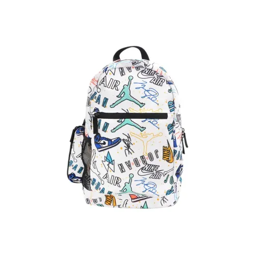 Jordan Elementary School Backpack White