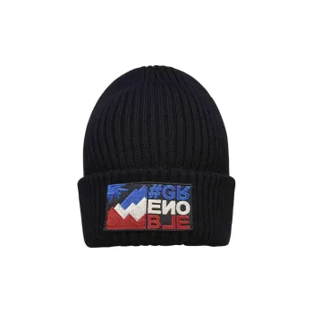 Moncler Grenoble Logo Patch Beanie