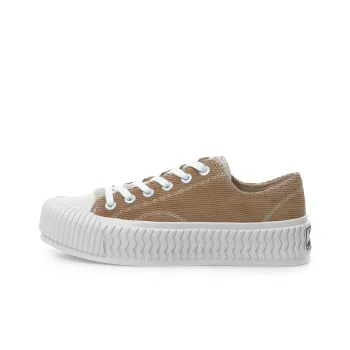 Excelsior Canvas Shoes Unisex Low Top Dijon Yellow