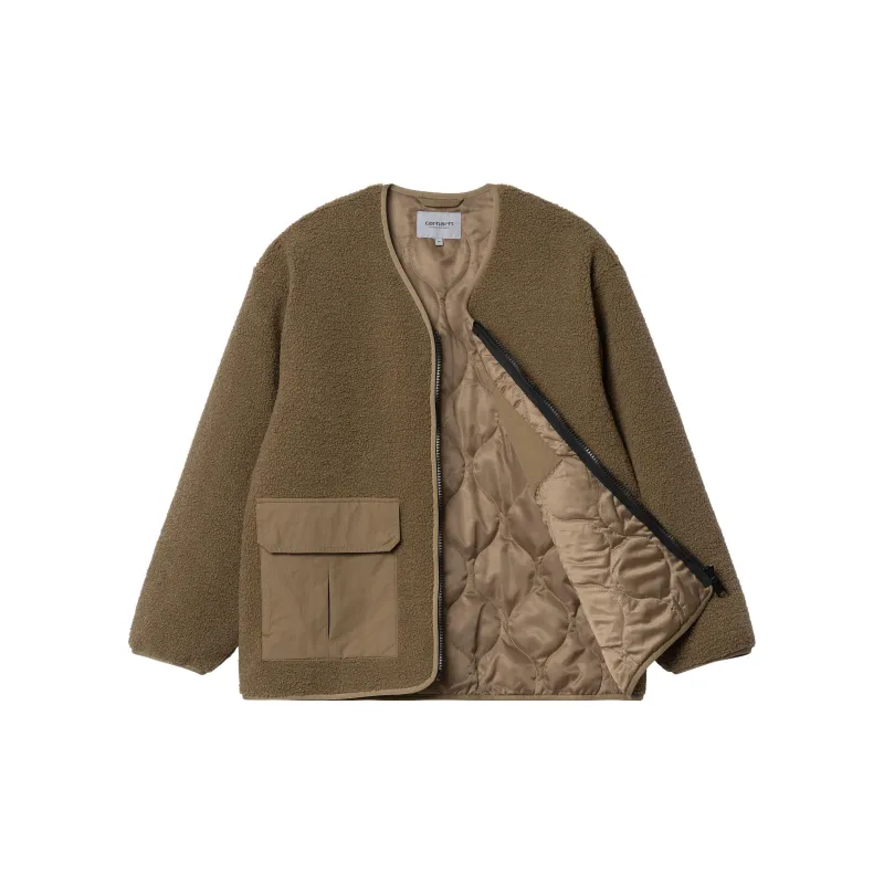 Carhartt WIP Devin Liner Shearling Padded Jacket-2