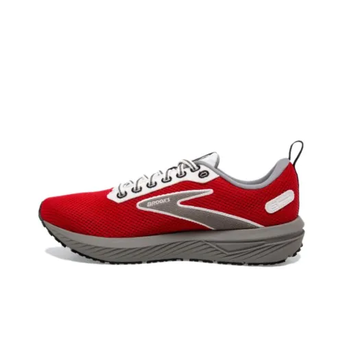 Brooks Women's Revel 6 'Red Grey'