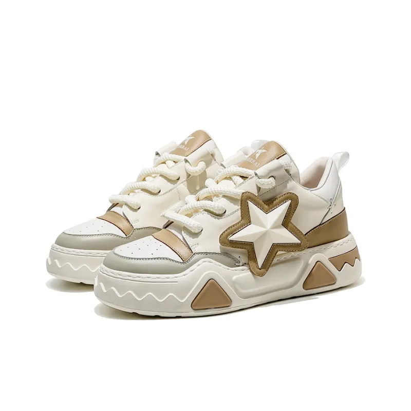 MOERBAI Skateboard Shoes Unisex Low Top White Black/White Yellow/White Blue/Gray-9