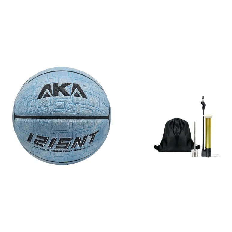 AKA PU Basketball Blue Size 7 Ball Training Unisex-5