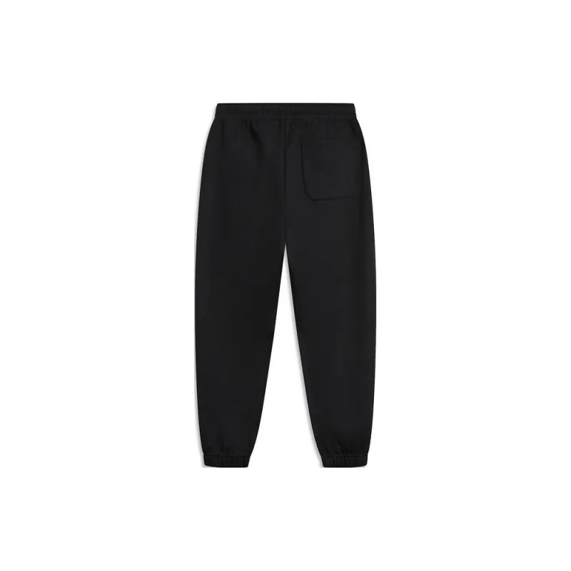 LINING Badfive Knitted Sweatpants Men Black Jacquard-1
