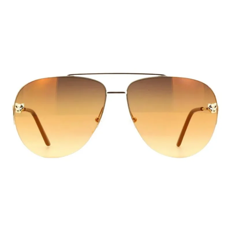 Cartier Panthère Pilot-frame Sunglasses-1