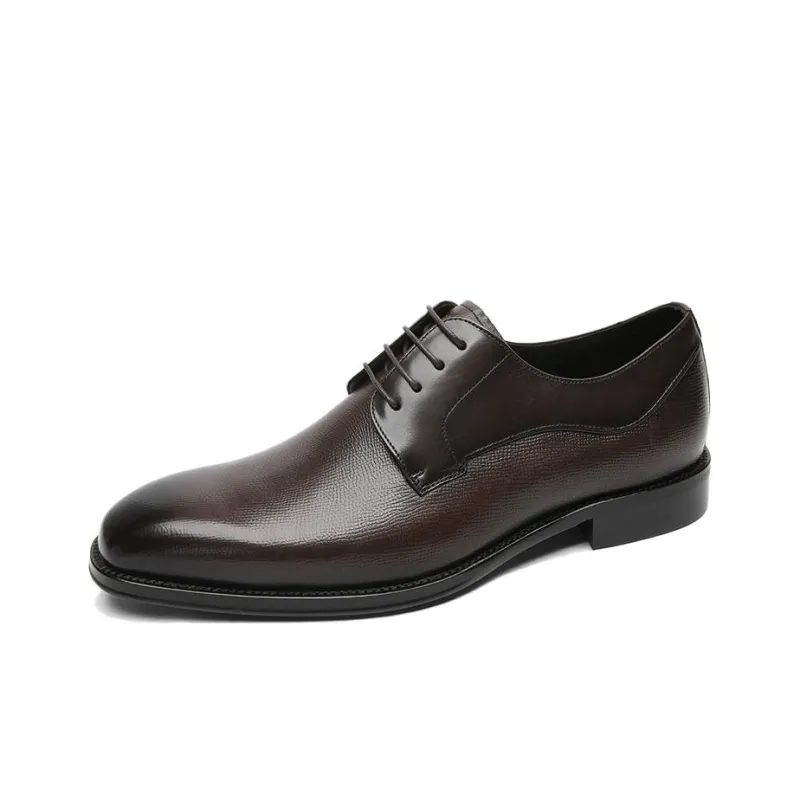 CROWN Dress Shoes Men's One Yard Larger-7
