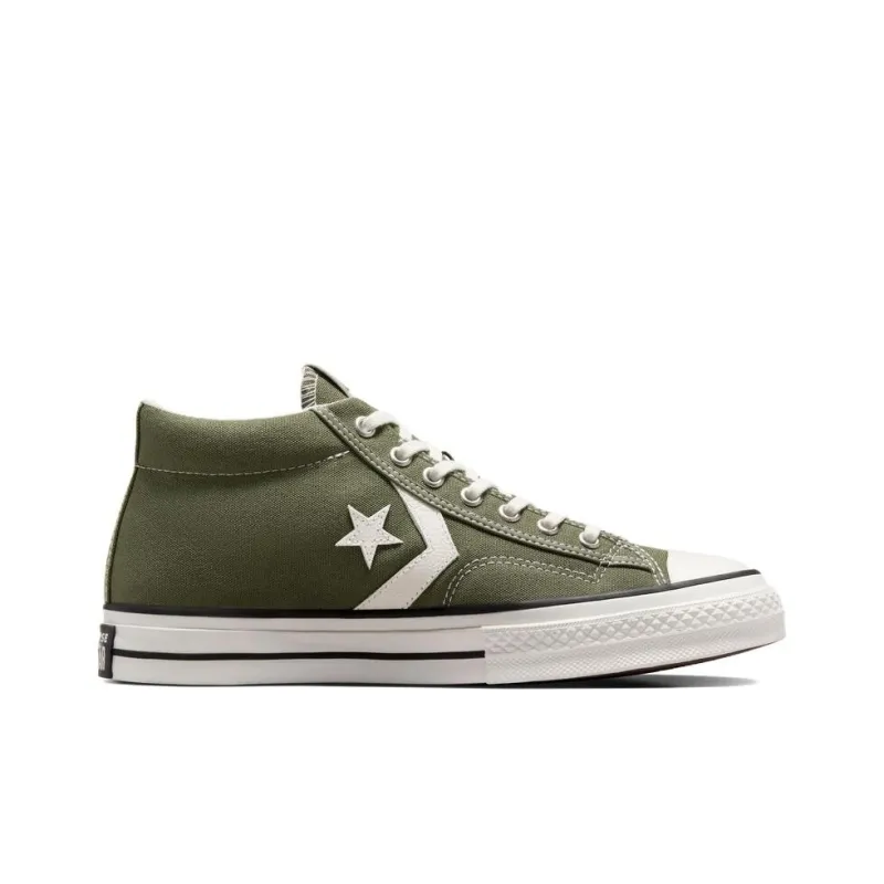 Converse Star Player 76 Famous Player 76 Wear resistant And Lightweight Low Top Canvas Shoes Women's Green-1