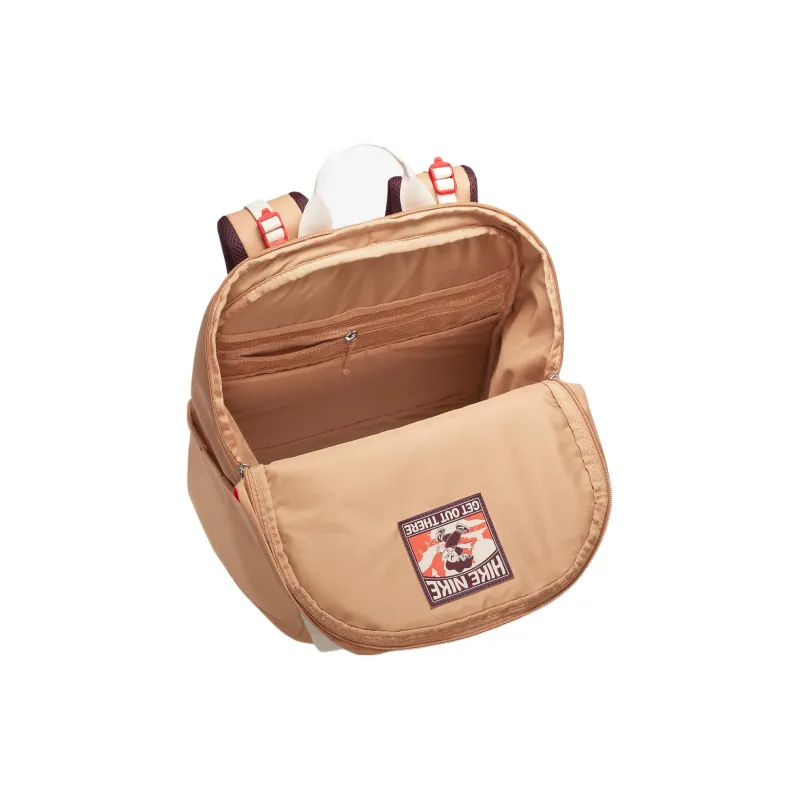 Nike Polyester Backpack Regular Unisex Amber Brown & Night Chestnut & Bright Deep Red-3
