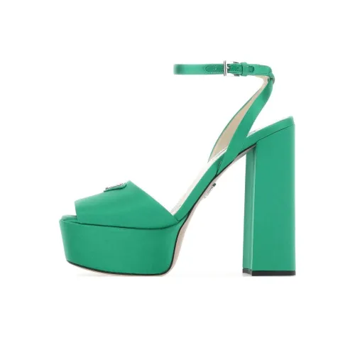 PRADA Strap Sandals Women's Green