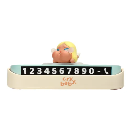 POP MART CRYBABY Encounter Yourself Collection Car Mounted License Plate Trend Based Products