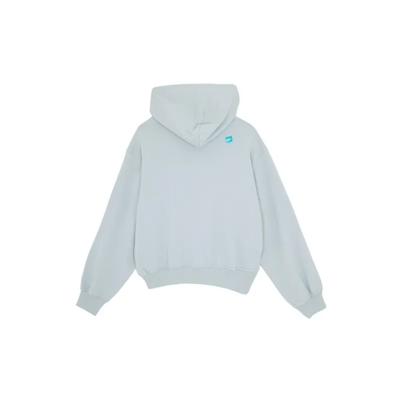 PUMA CLASSICS SLOUNGE GIRL HOODIE TR Sweatshirt Women's Platinum Gray-1