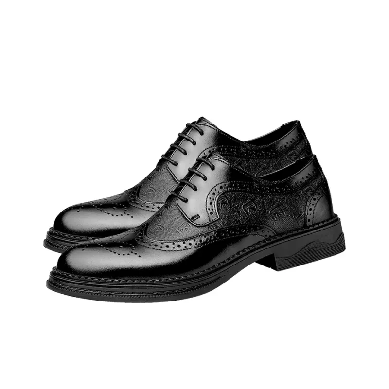 CKVUSAMG Dress Shoes Men's Black-2
