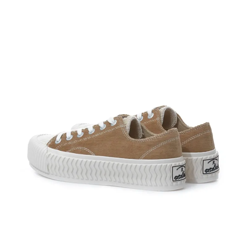 Excelsior Canvas Shoes Unisex Low Top Dijon Yellow-2