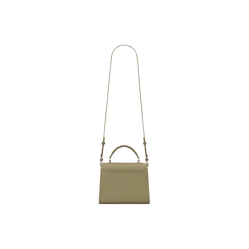SAINT LAURENT Calfskin Shoulder Bag, Crossbody Bag, Handbag Mini Women's Earth Green-7