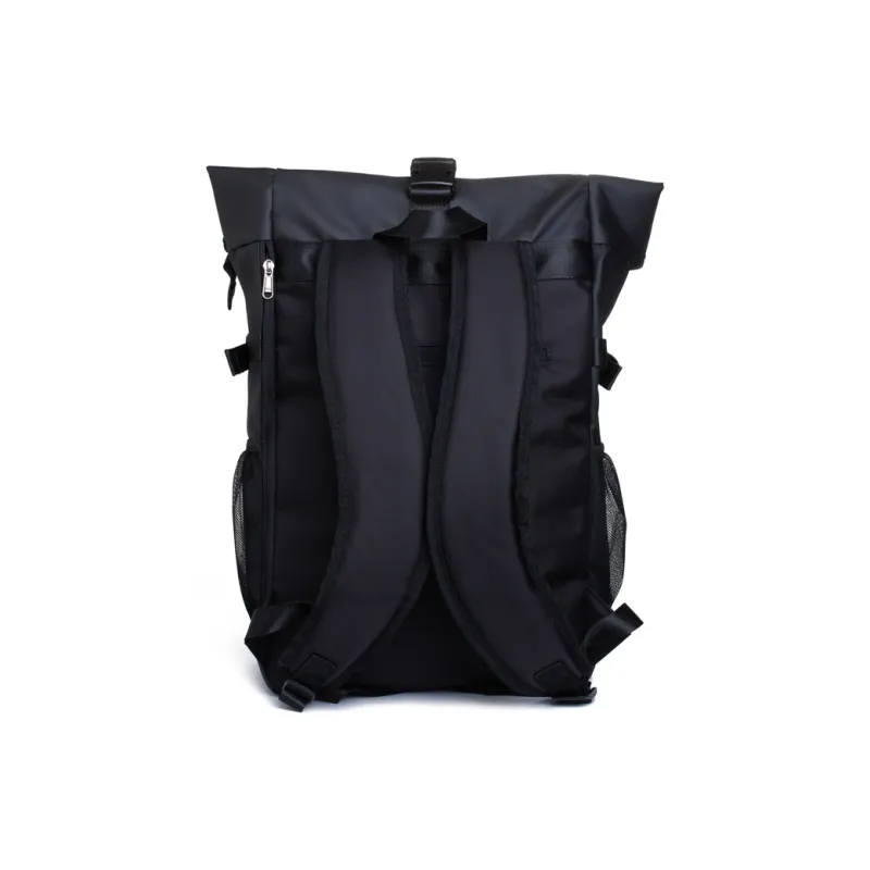LOVERPUSS Polyester Backpack Tubas Unisex Dazzling Color White & Cool Black-2