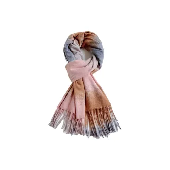ALIEN BANG Faux Cashmere Knit Scarves Unisex