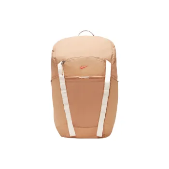 Nike Polyester Backpack Regular Unisex Amber Brown & Night Chestnut & Bright Deep Red