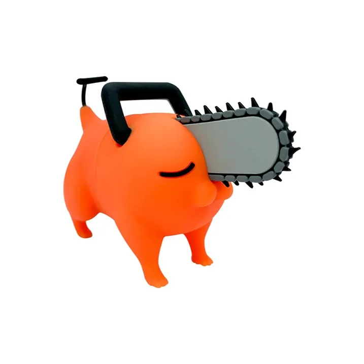 SUNRISEPOP Chainsaw Man Characters Tiles, Pochita Chibi Figures 9cm-0