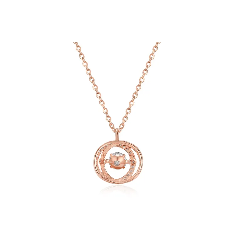 KADER S925 Silver Necklaces Women's Silver White-8