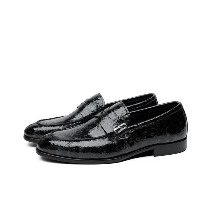 CROWN Casual Shoes Men's Dark Gray One Yard Larger-2