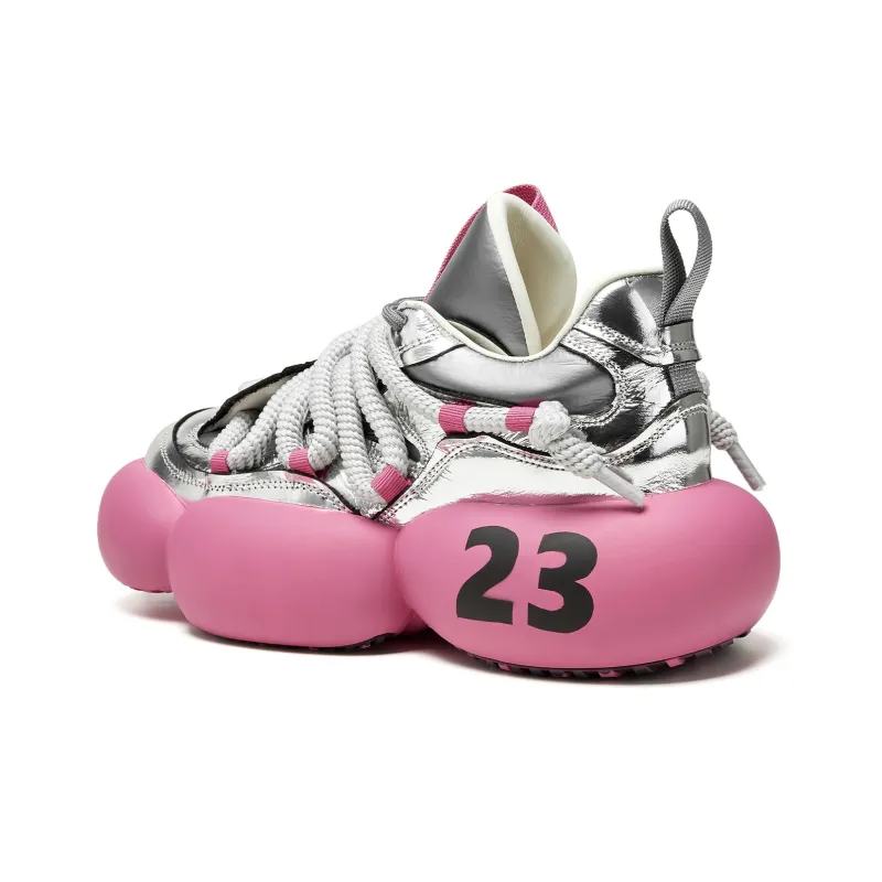 XMZY Balloon Party Height Increasing, Lightweight, Breathable, Slip Resistant Chunky Sneakers Unisex-1