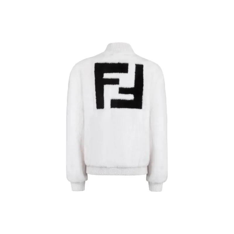 FENDI Jackets Men White-1