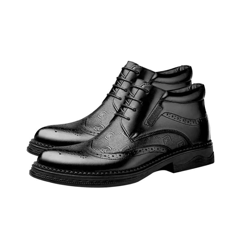 CKVUSAMG Dress Shoes Men's Black-4