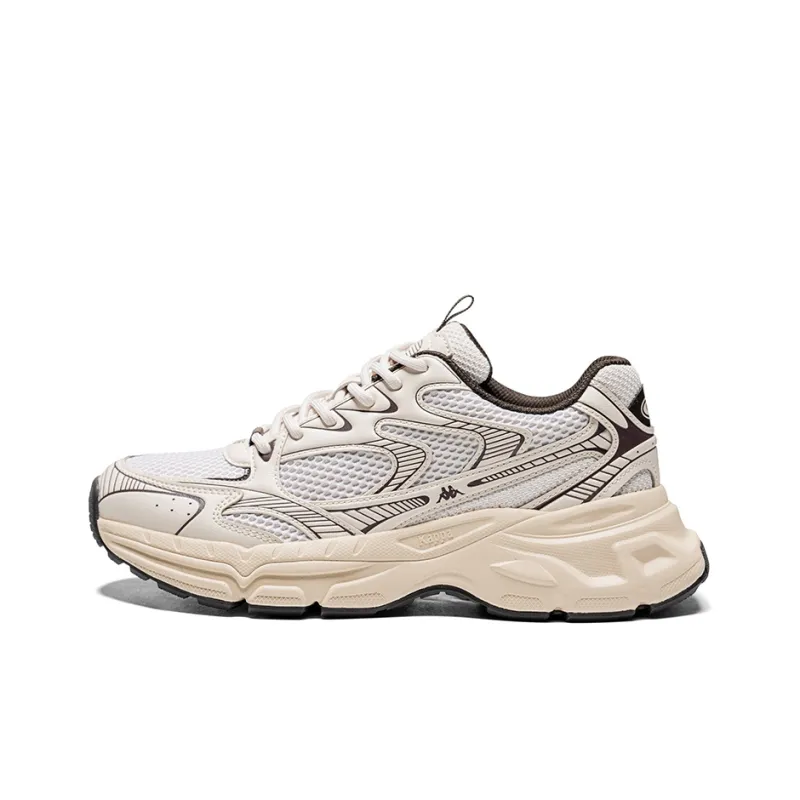 Kappa Hydrogen Track Low Top Running Shoes Unisex Beige-0
