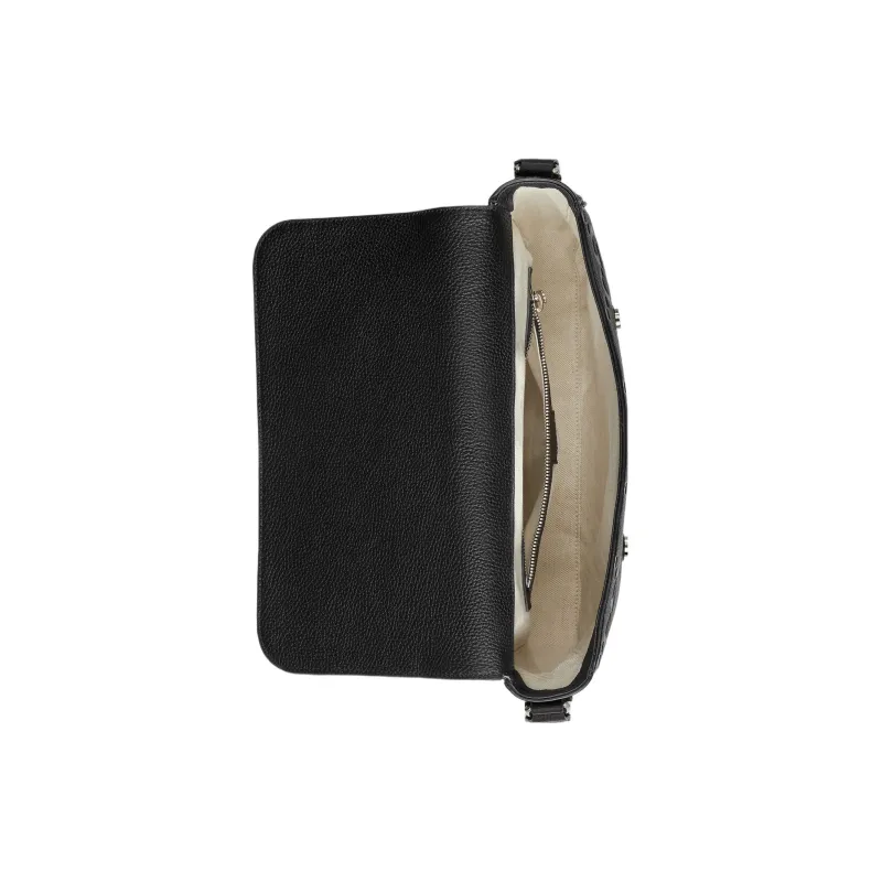 GUCCI Leather Messenger Bag Shoulder Bag Crossbody Bag Medium Size Men's Black-7