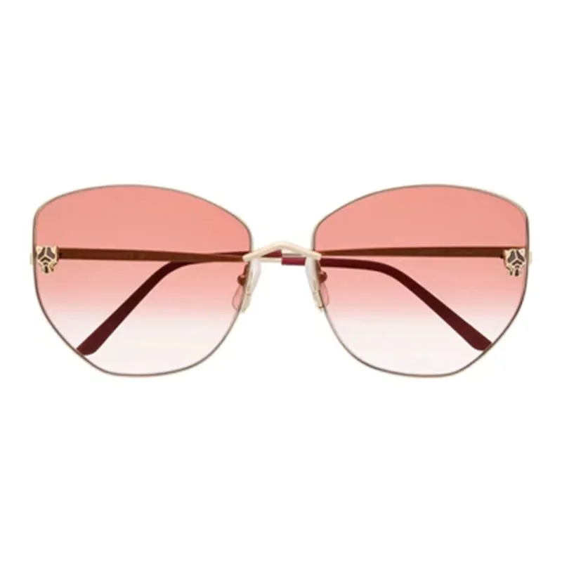 Cartier Panther plaque Butterfly frame Sunglasses-1