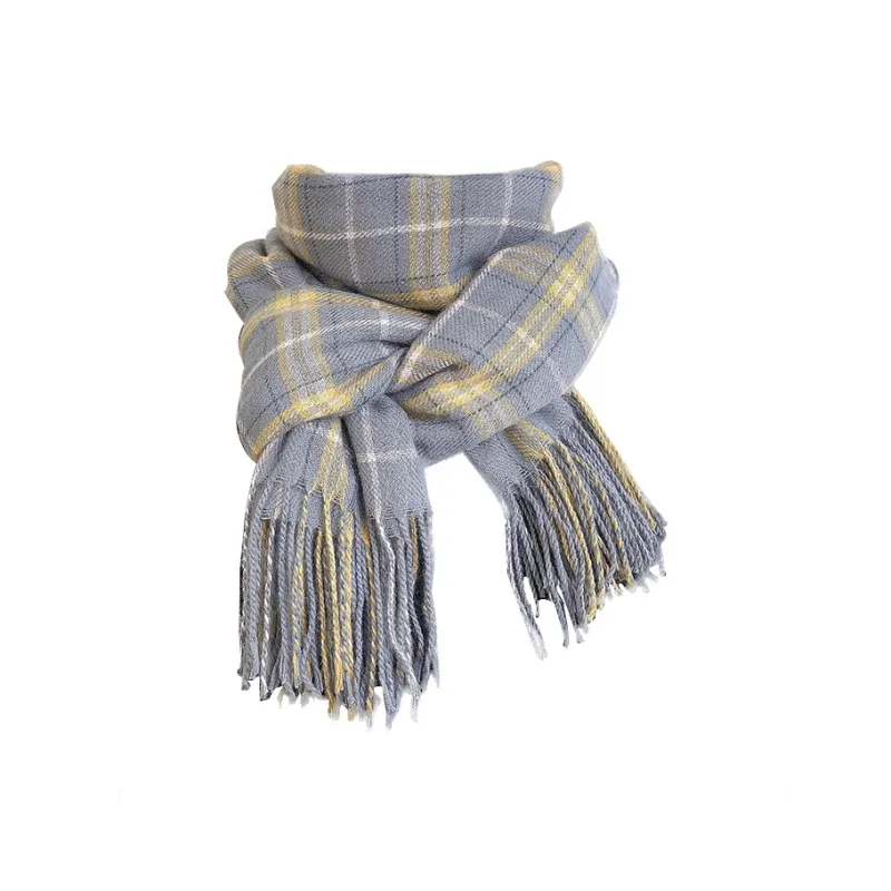 MUYKUY Knit Scarves Unisex-16