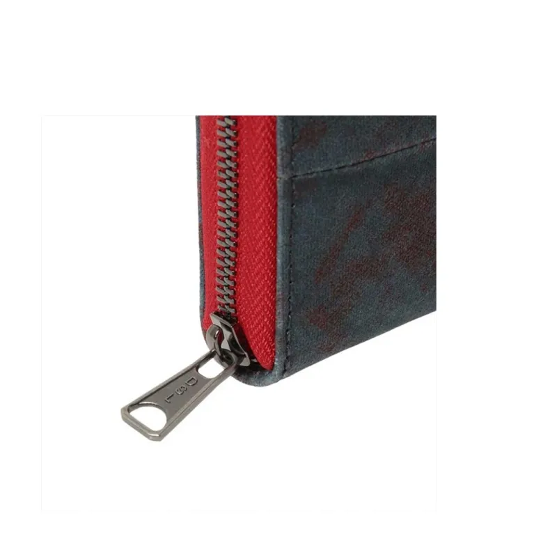 DIESEL Cotton Wallet Regular Men's Denim Red-5