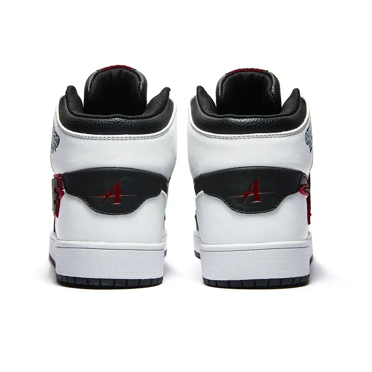 A1 Cushioning, Abrasion Resistant, Height Increasing High Top Skateboard Shoes Unisex-28