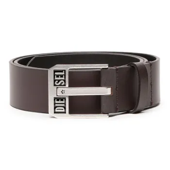 DIESEL Bluestar Ii Logo Buckled Belt