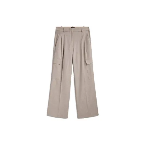 Massimo Dutti Suit Trousers Women's Light Brown