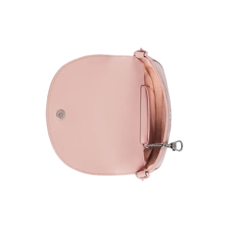 GUCCI Marmont Leather Shoulder Bag Crossbody Bag Mini Women's Pink-6