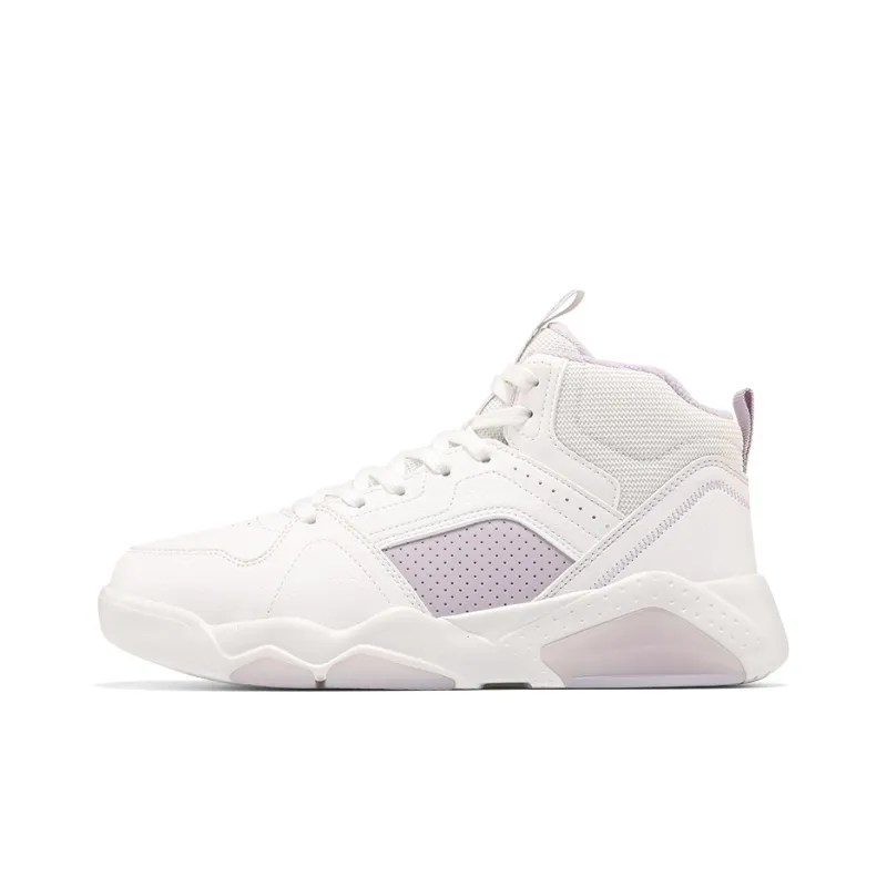 361° Life Collection Warm Mid Top Casual Shoes Women's White Purple-0