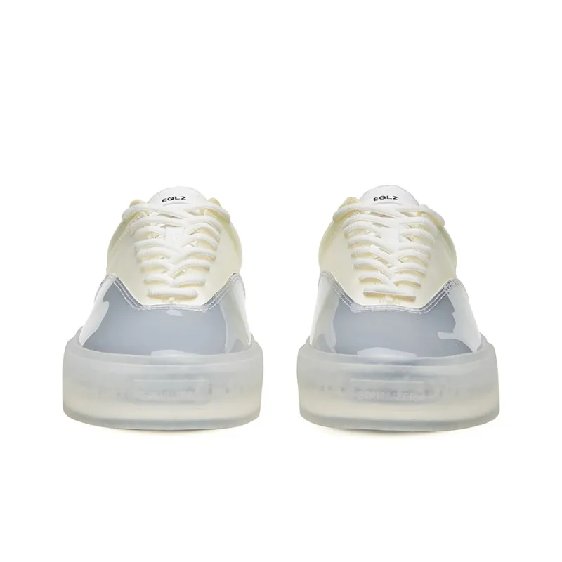 EQLZ EQUALIZER Fault Wear-Resistant Low-Top Skateboard Shoes Unisex White-4