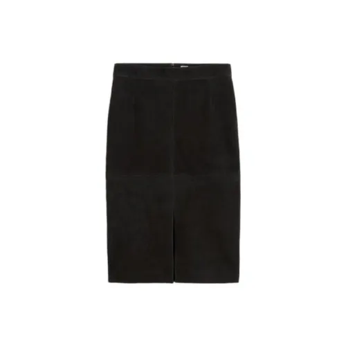 TOTEME Casual Long Skirts Women's Black