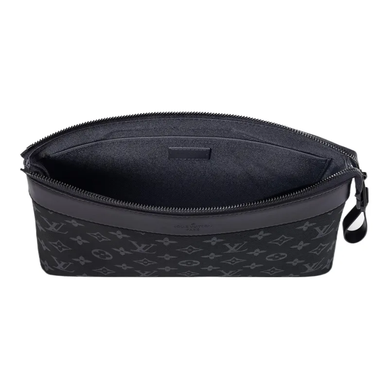 LOUIS VUITTON Pochette Voyage Souple Monogram Eclipse-3