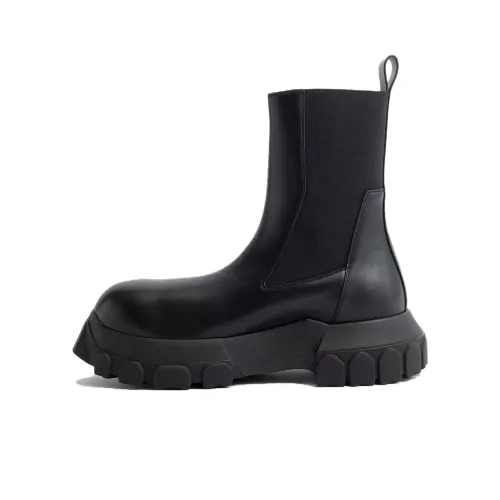 RICK OWENS Chelsea Boots Men Black