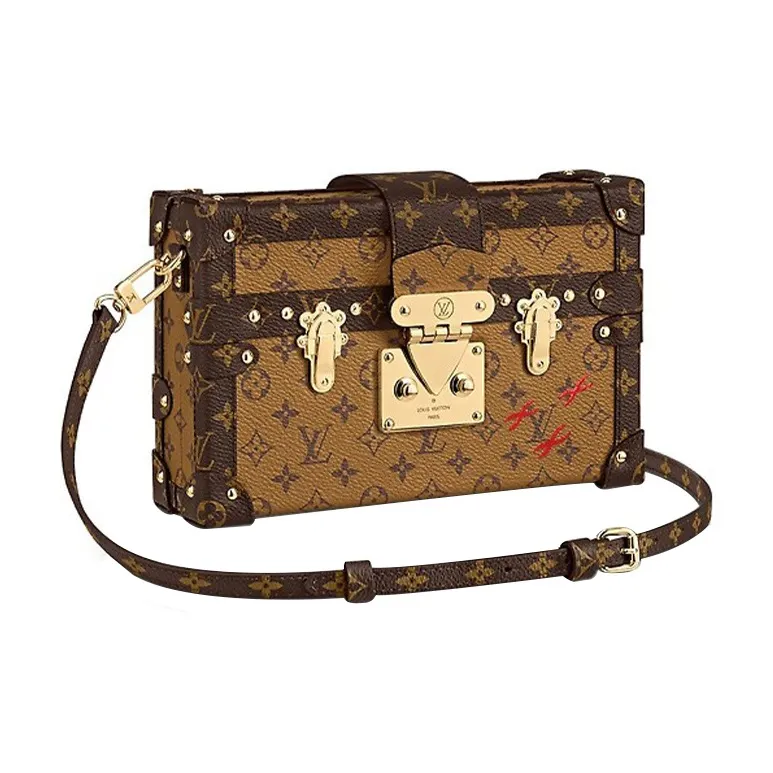 Vuitton Monogram Canvas Lv Square Sling Bag Monogram Canvas Square
