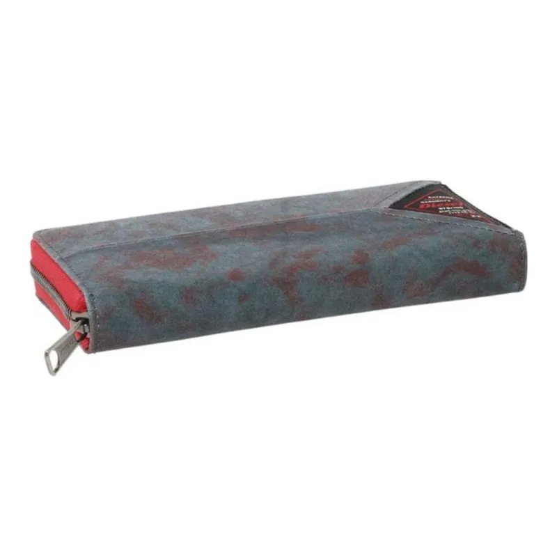 DIESEL Cotton Wallet Regular Men's Denim Red-2