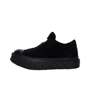 SMFK Stylish Skateboarding Shoes Women's Midnight Black