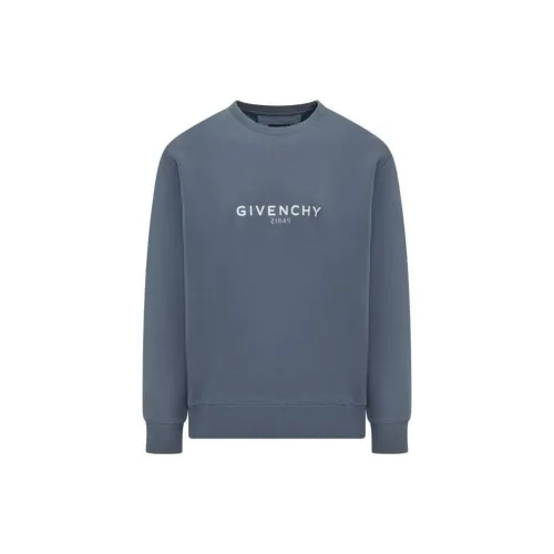 Givenchy Sweatshirts Men Blue Gray