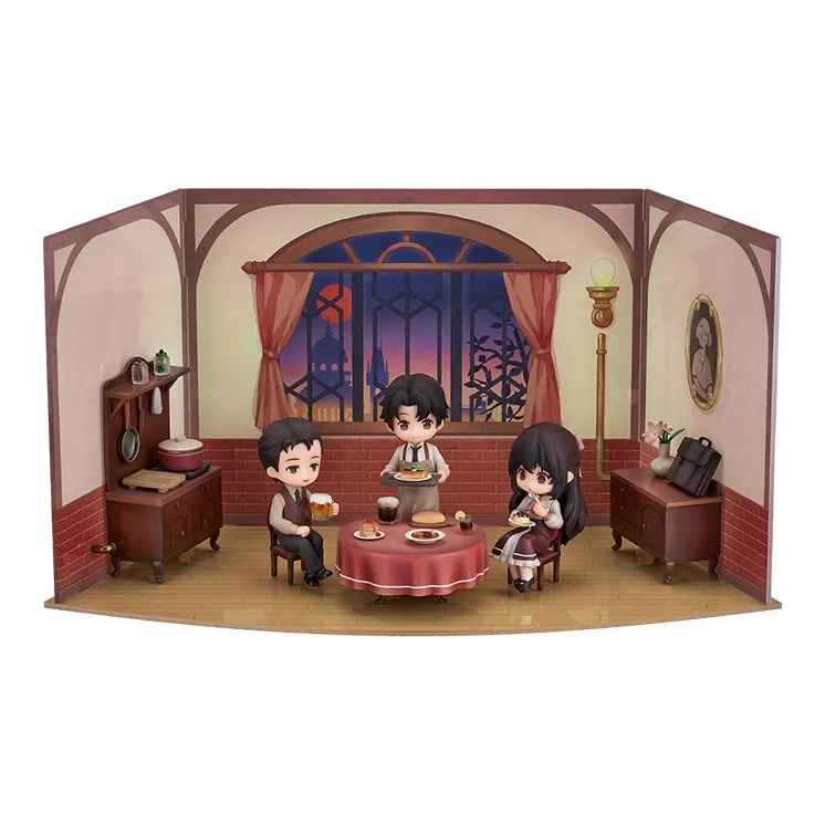 Read Goodies Lord Of The Mysteries Klein Moretti Dinner At The Moretti Household Scenario Chibi Figures-2