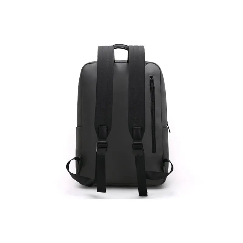 ELLE HOMME Fabric Laptop Backpack Unisex Gray Green-2